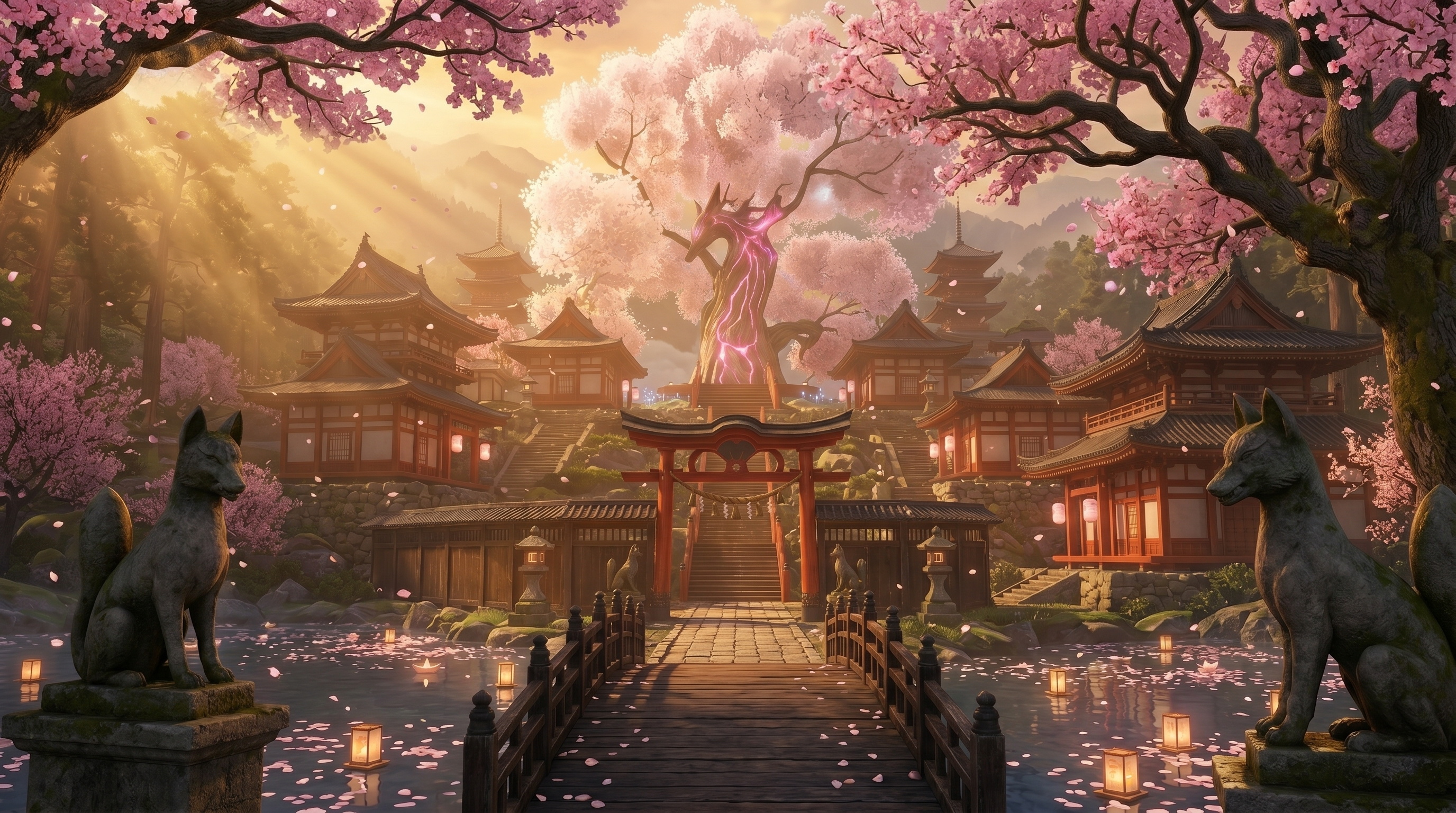 The Sacred Sakura Tree
